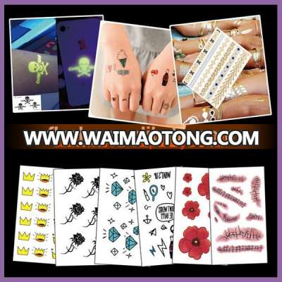 Wholesale Customized Temporary Tattoo Paper Temporary Tattoo Sticker Temporary Tattoo